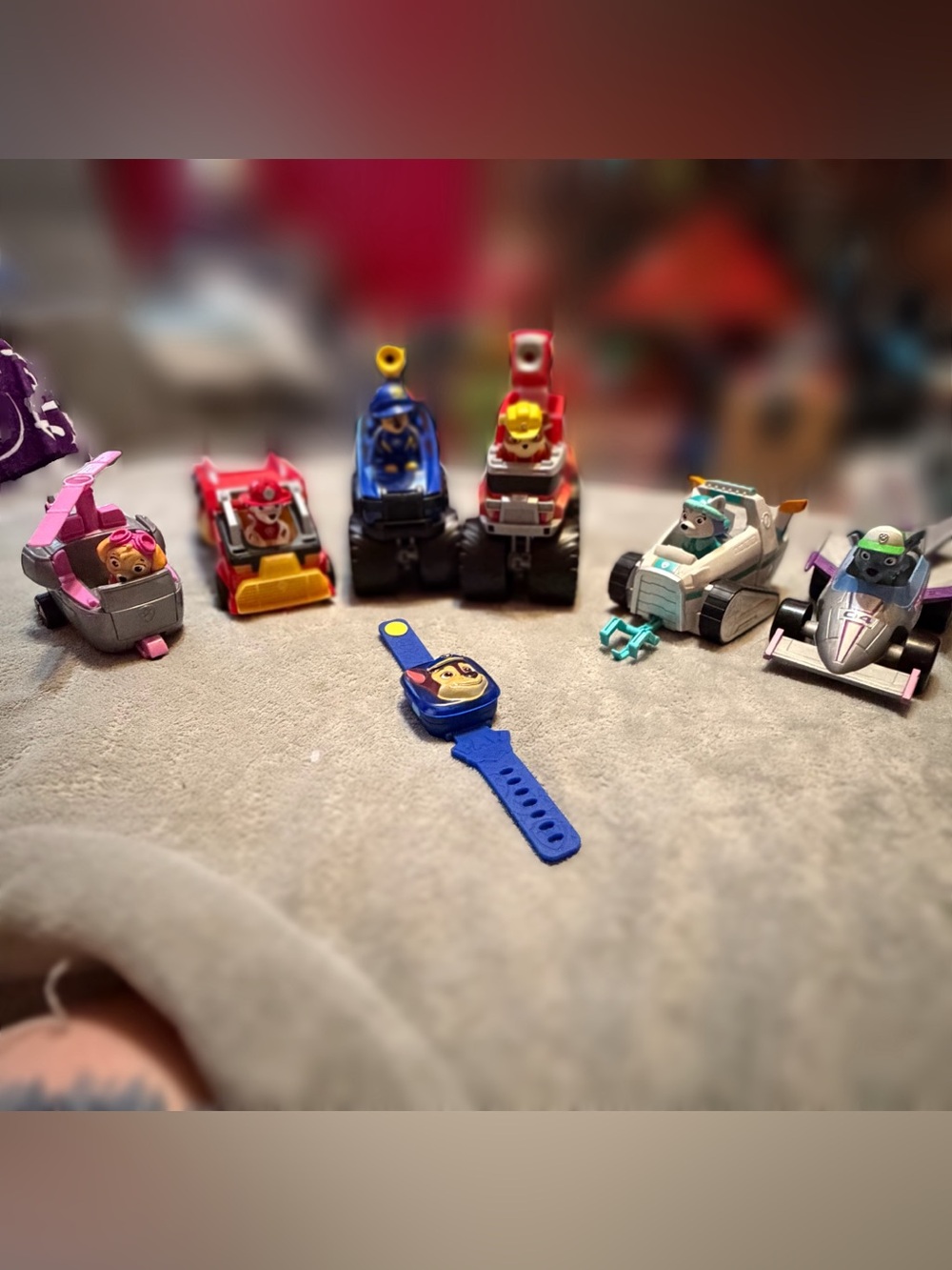 PAW Patrol Vehicle Lot Chase Rubble Skye Marshall Rocky Everest Big Truck